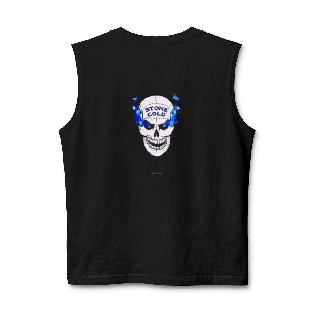 Austin 3:16 Muscle Tank — Stone Cold Skull Graphic Sleeveless Tee