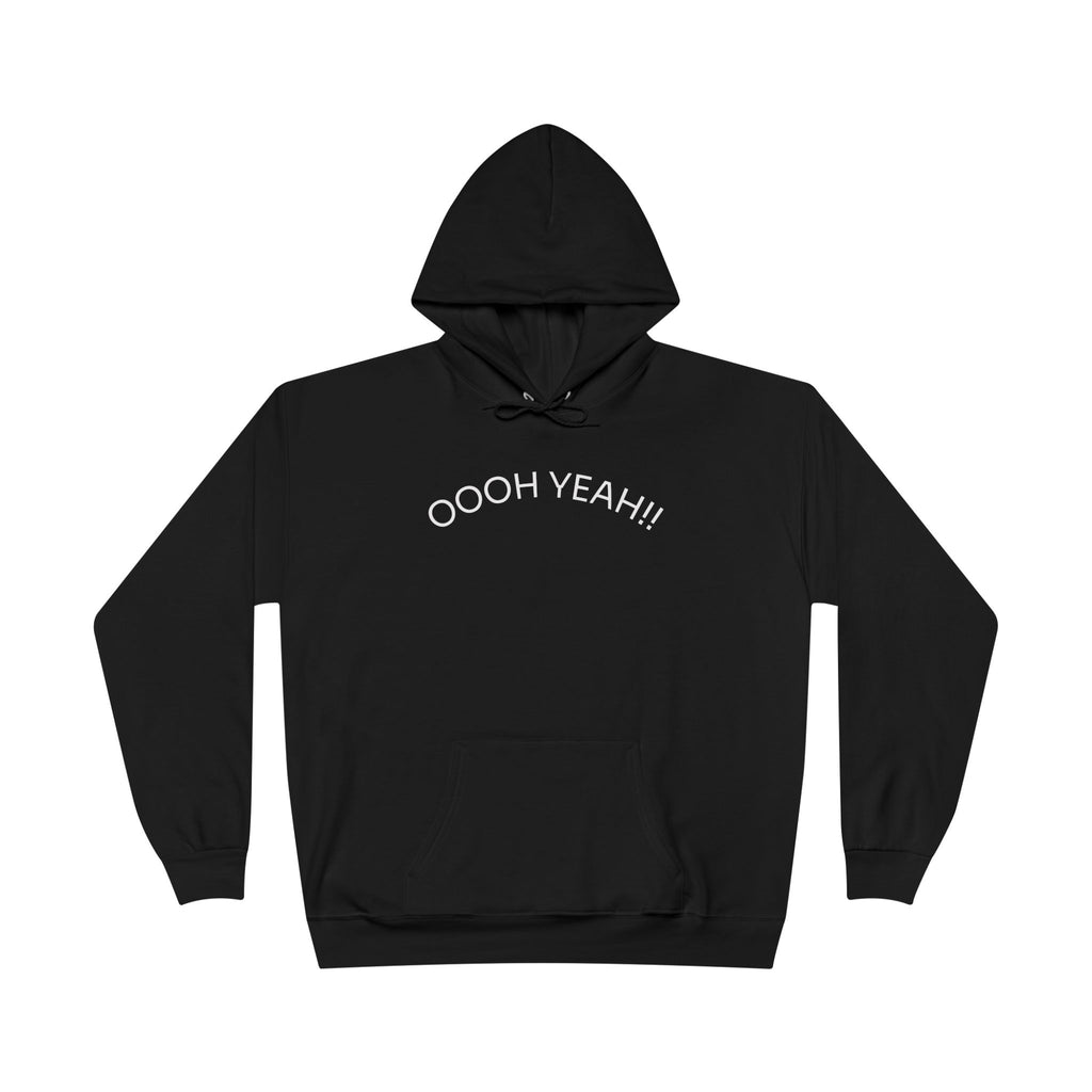 Graphic Hoodie — "OOOH YEAH!!" Retro Portrait Pullover