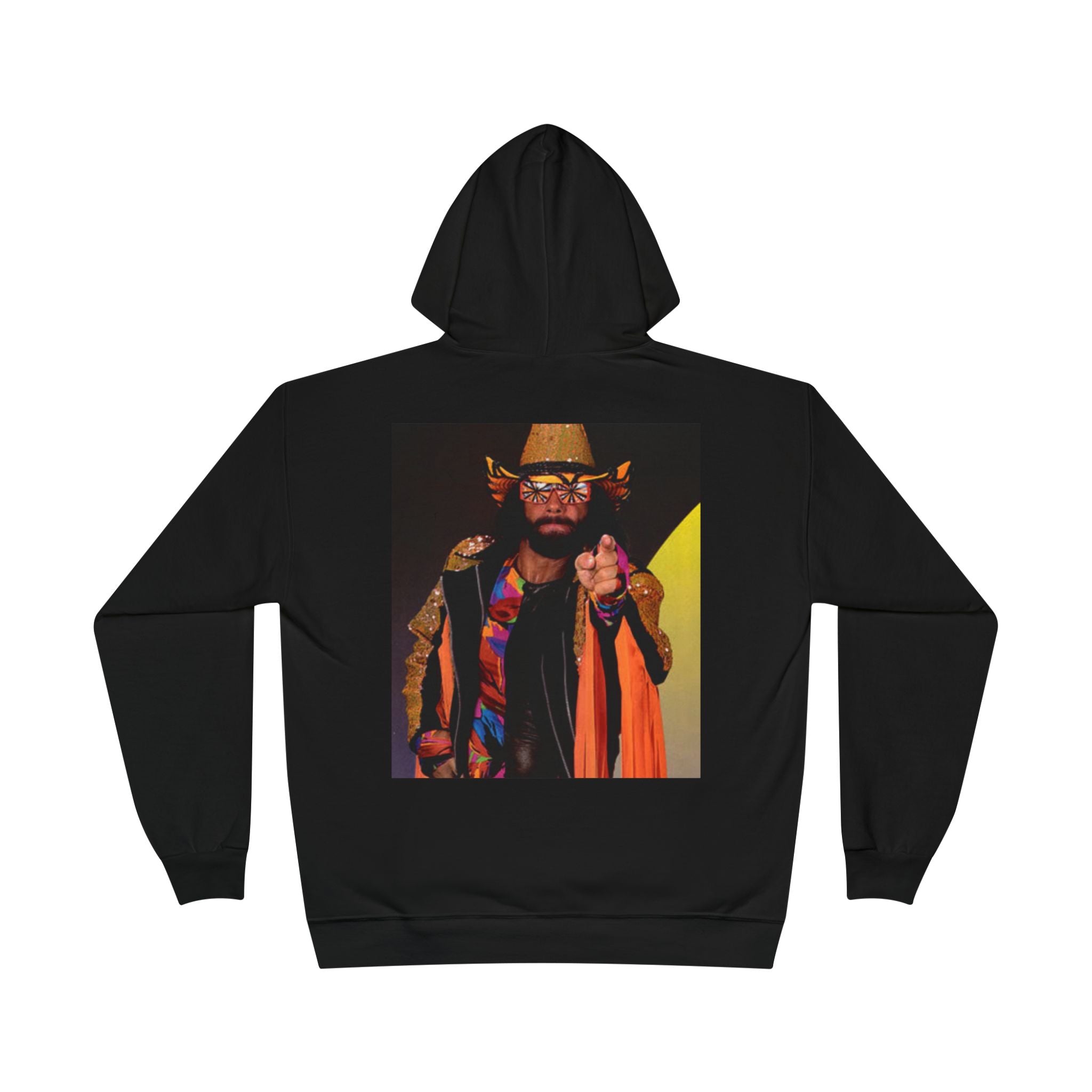 Graphic Hoodie — "OOOH YEAH!!" Retro Portrait Pullover