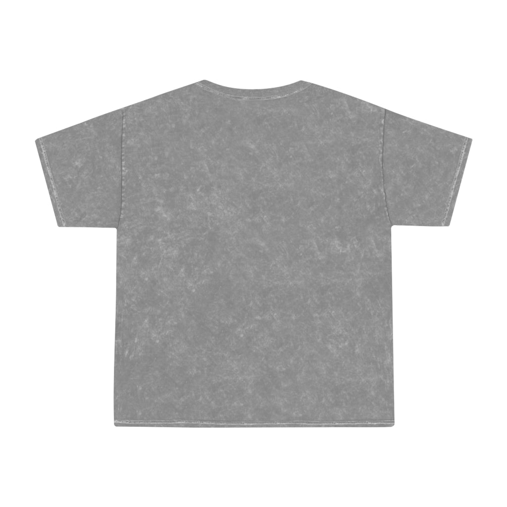 Mineral Wash T-Shirt — Bloody Fighter Middle Finger Graphic
