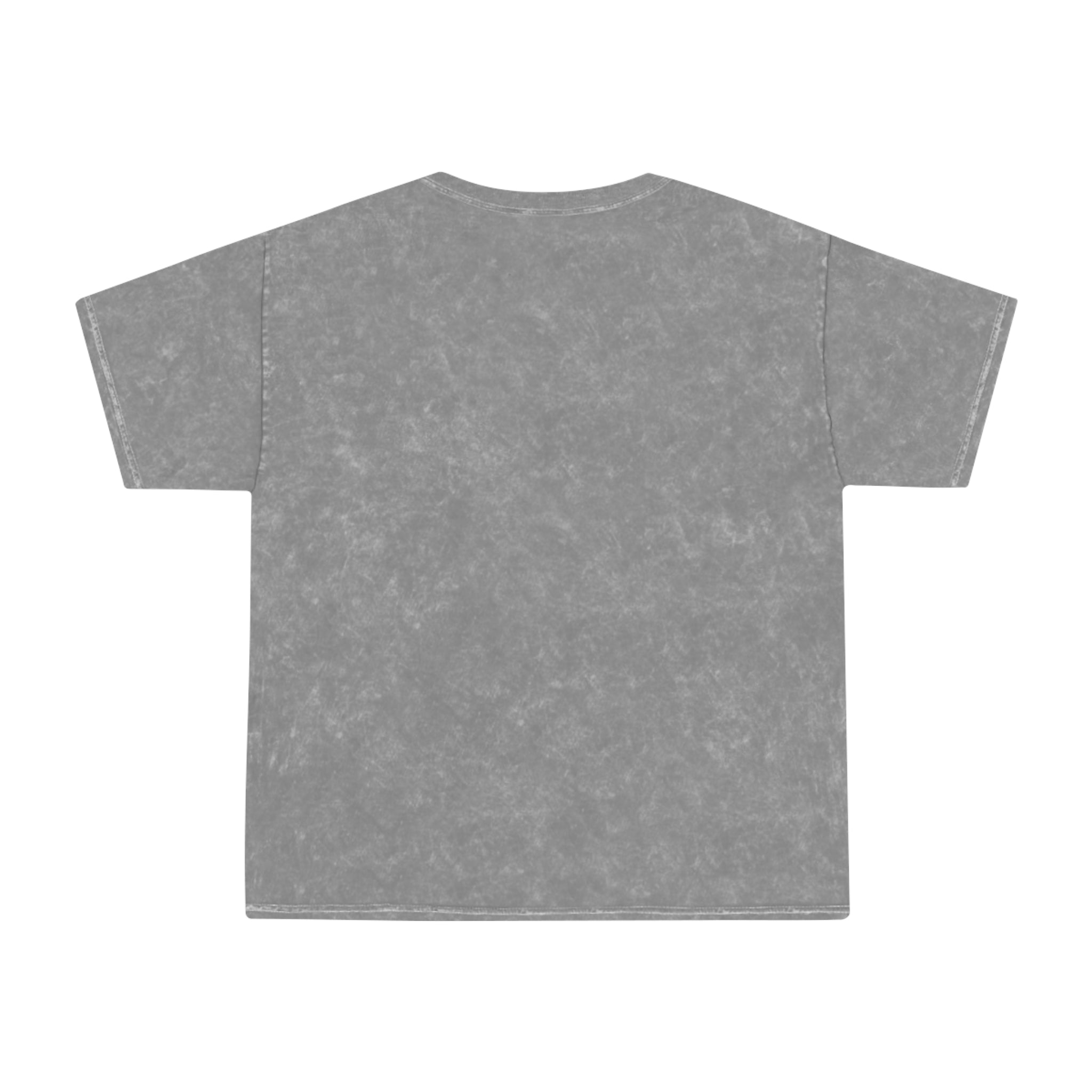 Mineral Wash T-Shirt — Bloody Fighter Middle Finger Graphic