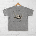 Mineral Wash T-Shirt — Fallen Angel Graphic Tee (“To Fall Means You Soared”)